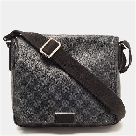 louis vuitton damier graphite district mm messenger bag|louis vuitton sling bags men.